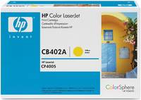 Картридж для лазерного принтера HP 642A (CB402A) желтый, оригинал