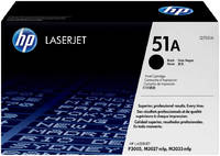 Картридж для лазерного принтера HP 51А (Q7551A) черный, оригинал