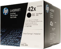 Картридж для лазерного принтера HP 42X (Q5942XD) черный, оригинал
