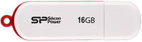 Флешка Silicon Power LuxMini 320 16ГБ White (SP016GBUF2320V1W)
