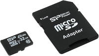 Карта памяти Silicon Power Micro SDHC Elite SP032GBSTHBU1V10-SP 32GB