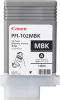 Картридж для струйного принтера Canon PFI-102MBK матовый черный, оригинал PFI-102 MBK