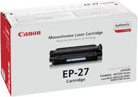 Картридж для лазерного принтера Canon EP-27 черный, оригинал