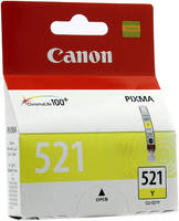 Картридж для струйного принтера Canon CLI-521Y (2936B001) желтый, оригинал