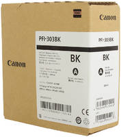 Картридж для струйного принтера Canon PFI-303 BK черный, оригинал