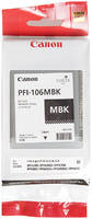 Картридж для струйного принтера Canon PFI-106 MBK матовый черный, оригинал