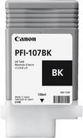 Картридж для струйного принтера Canon PFI-107 BK (6705B001) черный, оригинал