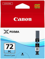 Картридж для струйного принтера Canon PGI-72PC (6407B001) голубой, оригинал