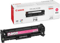 Картридж для лазерного принтера Canon 718M пурпурный, оригинал