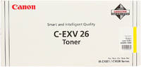 Картридж для лазерного принтера Canon C-EXV26Y (1657B006) желтый, оригинал