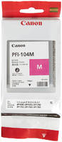 Картридж для струйного принтера Canon PFI-104M пурпурный, оригинал PFI-104 M