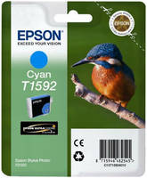 Картридж для струйного принтера Epson C13T15924010, голубой, оригинал stylus Photo R2000