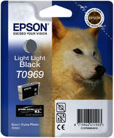 Картридж для струйного принтера Epson C13T09694010, черный, оригинал