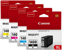 Картридж для струйного принтера Canon PGI-1400XL BK/C/M/Y , цветной; оригинал PGI-1400XL BK/C/M/Y EMB MULTI