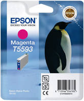 Картридж для струйного принтера Epson C13T55934010, пурпурный, оригинал