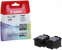 Картридж струйный Canon PG-510/CL-511, многоцветный (2970B010) PG-510. CL-511