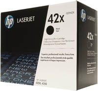 Картридж для лазерного принтера HP 42X (Q5942X) черный, оригинал