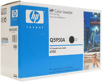 Картридж для лазерного принтера HP 643A (Q5950A) черный, оригинал