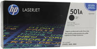 Картридж для лазерного принтера HP 501А (Q6470A) черный, оригинал
