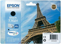 Картридж для струйного принтера Epson C13T70214010, черный, оригинал