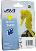 Картридж для струйного принтера Epson C13T04844010, желтый, оригинал