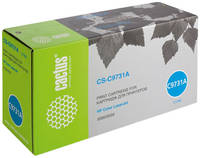 Тонер-картридж для лазерного принтера CACTUS CS-C9731A голубой, совместимый