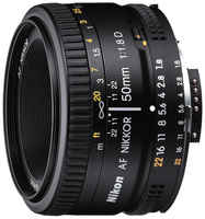 Объектив Nikon AF Nikkor 50mm f / 1.8D (JAA013DA)