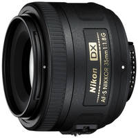 Объектив Nikon AF-S DX Nikkor 35mm f / 1.8G (JAA132DA)