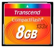 Карта памяти Transcend Compact Flash Standard TS8GCF133 8GB