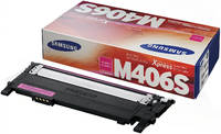 Картридж для лазерного принтера Samsung CLT-M406S, пурпурный, оригинал