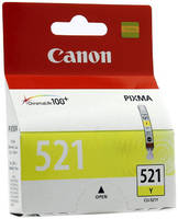 Картридж для струйного принтера Canon CLI-521Y желтый, оригинал