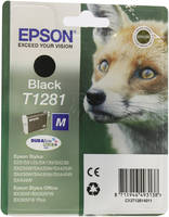 Картридж для струйного принтера Epson C13T12814011 Black T1281 (M) (C13T12814011) (A0EPC13T12814011)