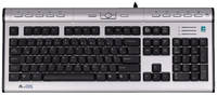 Проводная клавиатура A4Tech KLS-7MUU Silver / Black