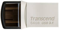 Флешка Transcend JetFlash 890 64ГБ (TS64GJF890S)