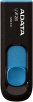 Флешка ADATA UV128 64ГБ Blue / Black (AUV128-64G-RBE)