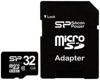 Карта памяти Silicon Power Micro SDHC SP032GBSTH010V10-SP 32GB