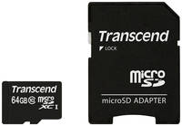 Карта памяти Transcend Micro SDXC Premium TS64GUSDXC10 64GB