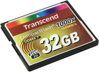 Карта памяти Transcend Compact Flash Ultimate TS32GCF1000 32GB