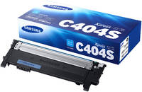 Картридж для лазерного принтера Samsung CLT-C404S, голубой, оригинал