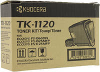 Картридж для лазерного принтера Kyocera TK-1120, черный, оригинал