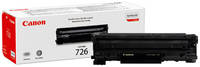 Картридж для лазерного принтера Canon 726 черный, оригинал 726BK