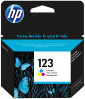 Картридж струйный HP 123, цветной (F6V16AE) 123 (F6V16AE)