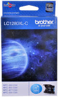 Картридж для струйного принтера Brother LC-1280XL-C, голубой, оригинал LC-1280XLC