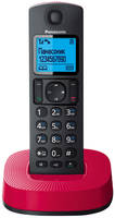 DECT телефон Panasonic KX-TGC310RUR черный, красный