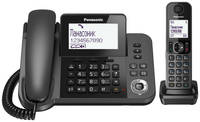 DECT телефон Panasonic KX-TGF310RUM черный