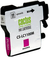 Картридж для струйного принтера Cactus CS-LC1100M пурпурный