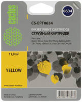 Картридж для струйного принтера Cactus CS-EPT0634 желтый