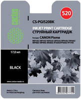 Картридж для струйного принтера Cactus CS-PGI520BK черный