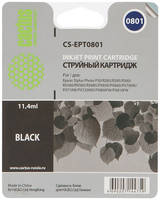 Картридж для струйного принтера Cactus CS-EPT0801 черный