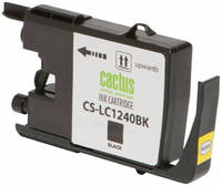 Картридж для струйного принтера Cactus CS-LC1240BK черный
